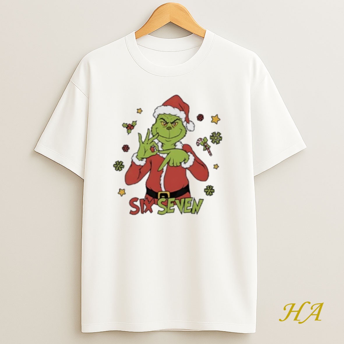 Official Grinch Christmas Six Seven 2025 Shirt