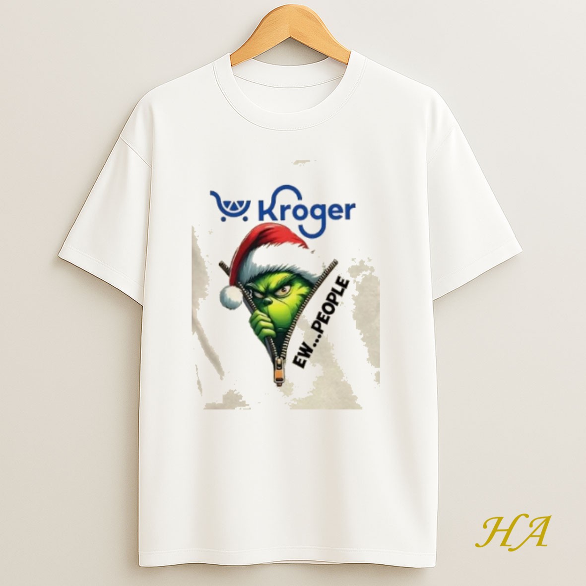 Official Grinch Christmas X Kroger Ew Shirt