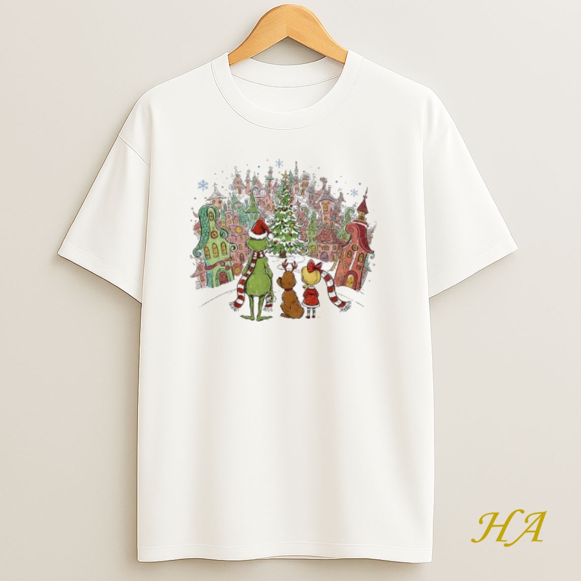 Official Grinch And Friends Movie Merry Christmas 2025 T Shirt