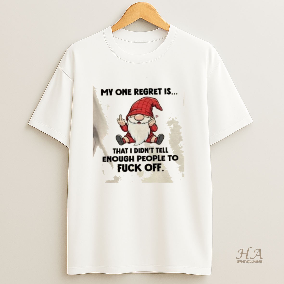 Official Gromes My One Regret Is That I Didnt Tell Enough People To Fuck Off T Shirt