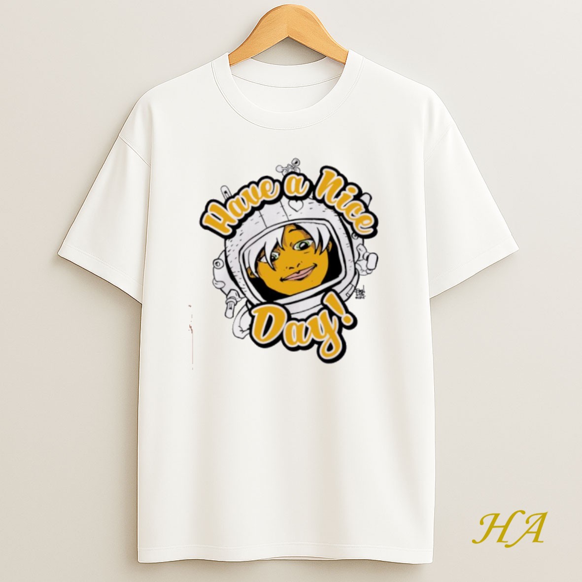 Official Have A Nice Day Art Comic T Shirt