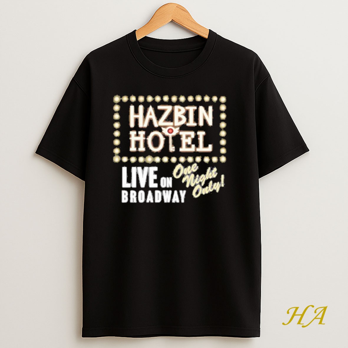 Official Hazbin Hotel Live On Broadway One Night Only 2025 Two Sides T Shirt