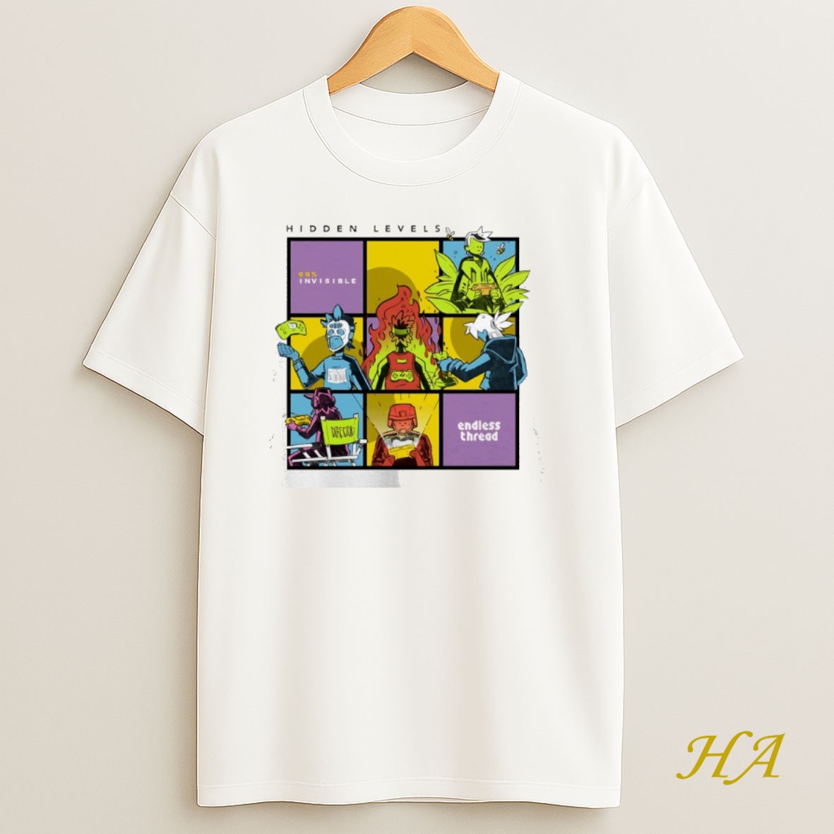 Official Hidden Levels T Shirt