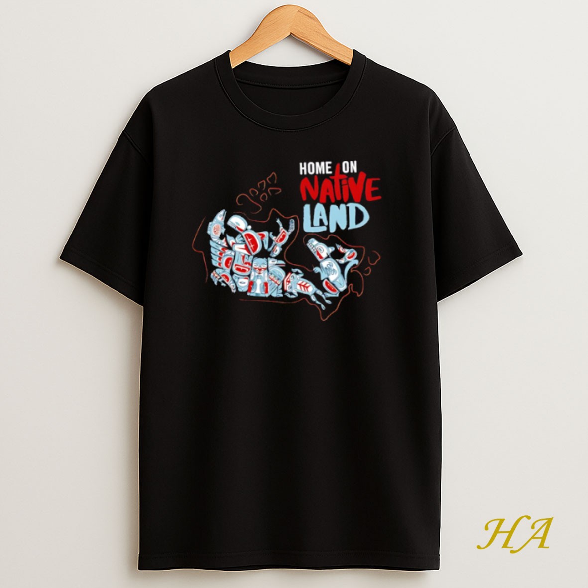 Official Home On Native Land T Shirt