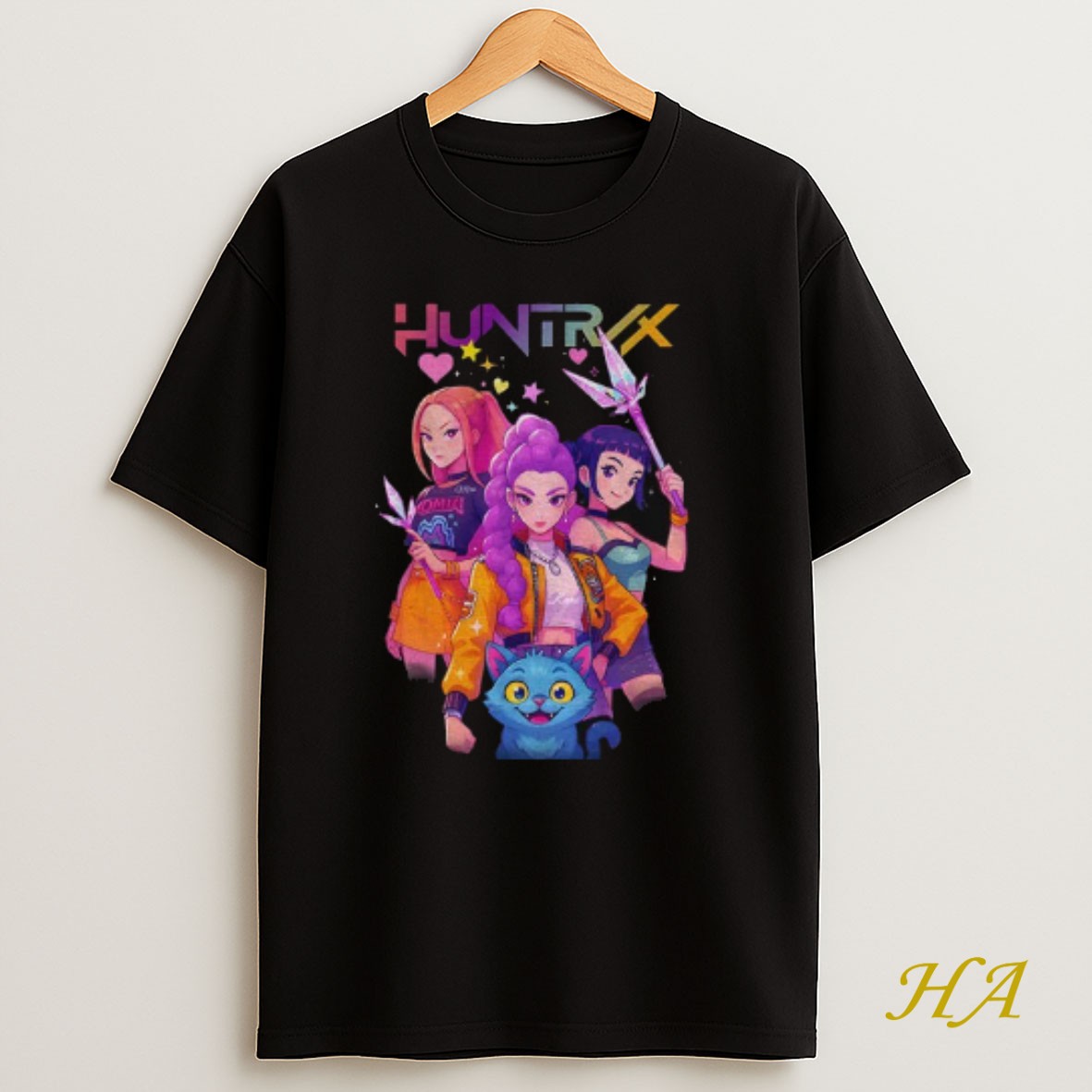Official Huntrix Girl Kpop Demon Hunters Kpop Idol Gift For Huntrix Fan T Shirt
