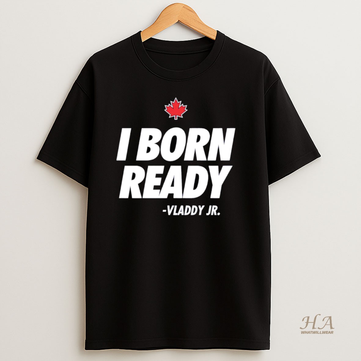 Official I Born Ready Vladdy Jr T Shirt