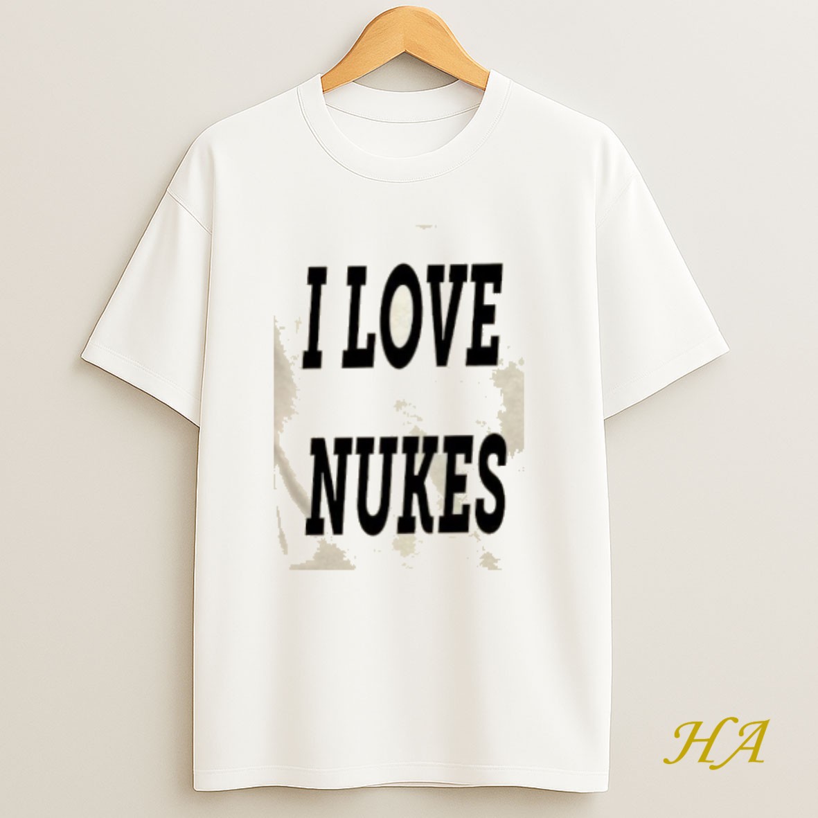 Official I Love Nukes Dj Smokey T Shirt