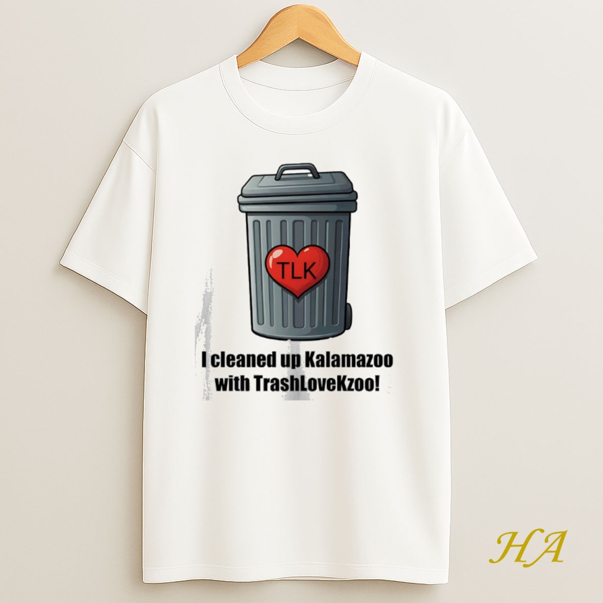 Official I Cleaned Up Kalamazoo With Trashlovekzoo T Shirt