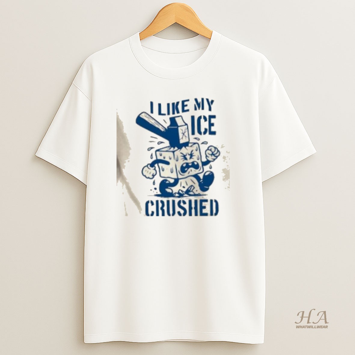 Official I Like My Ice Crushed Funny T Shirt