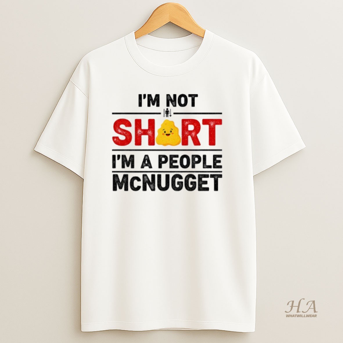 Official Im Not Short Im A People Mcnugget Shirt