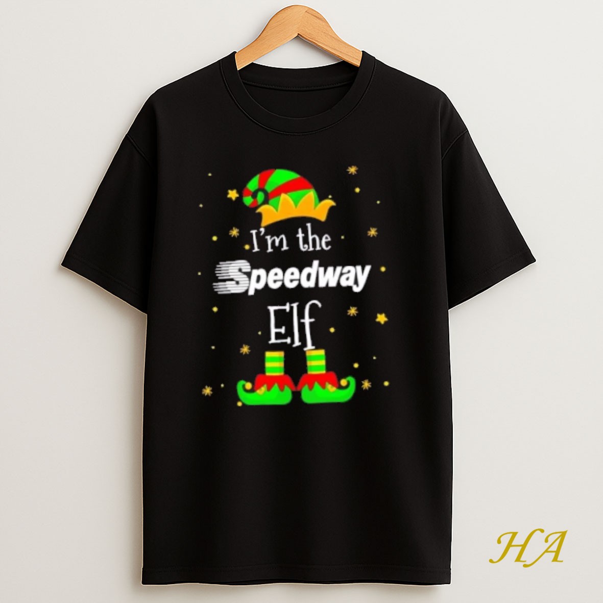Official Im The Speedway Elf Christmas Shirt