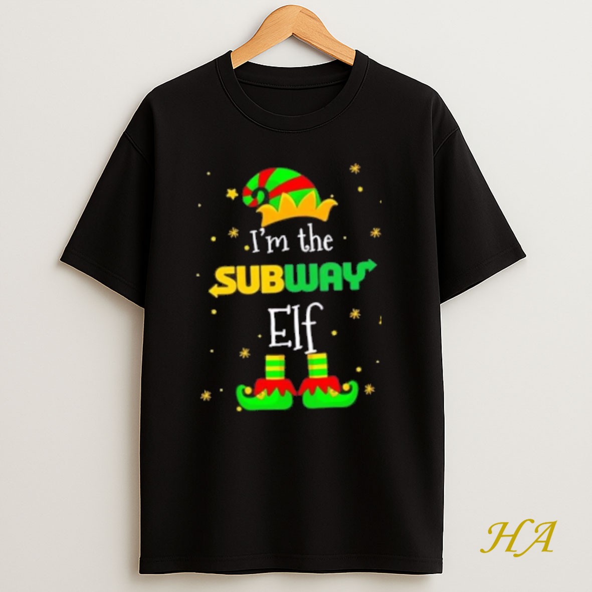 Official Im The Subway Elf Christmas Shirt