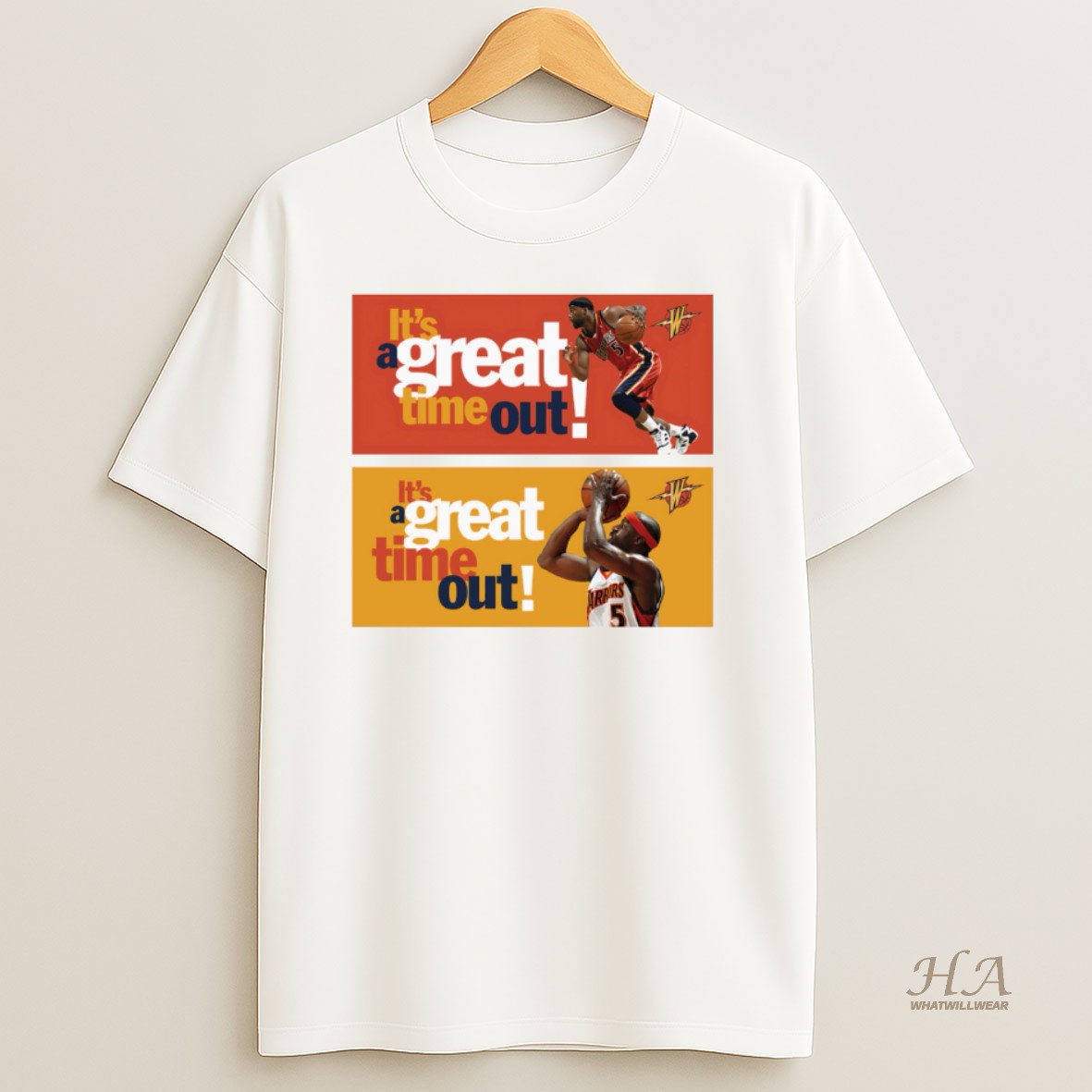 Official Its A Great Time Out Baron Davis T Shirt