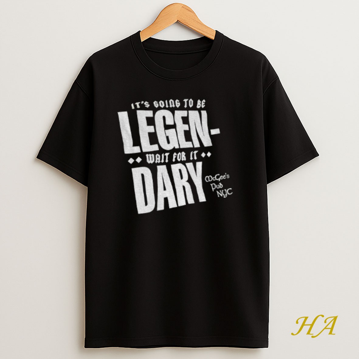 Official Its Going To Be Legen Wait For It Dary Mcgees Pub Nyc Shirt