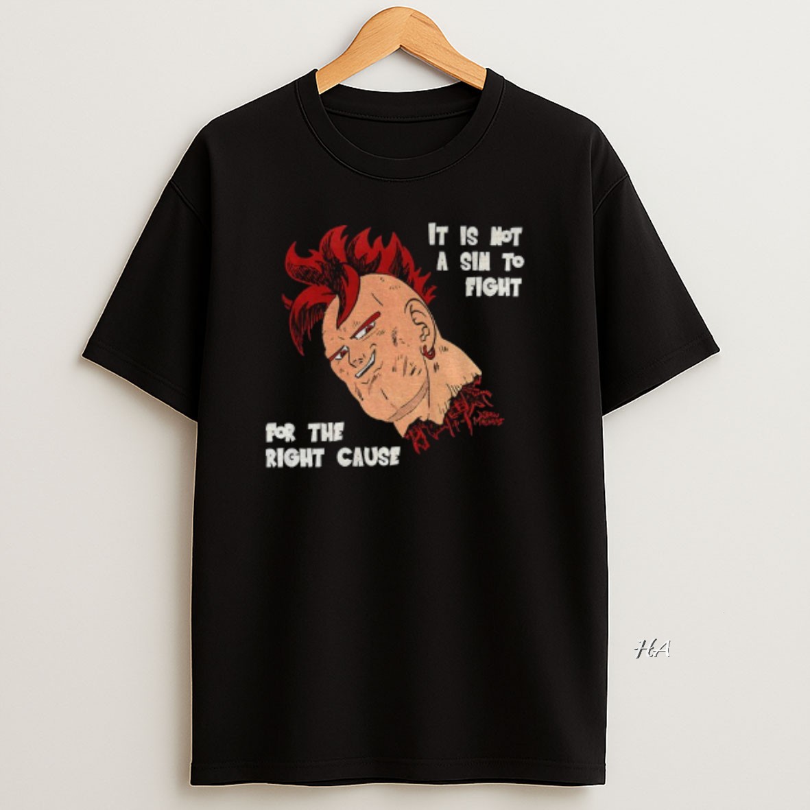Official Its Not A Sin To Fight For The Right Cause T Shirt