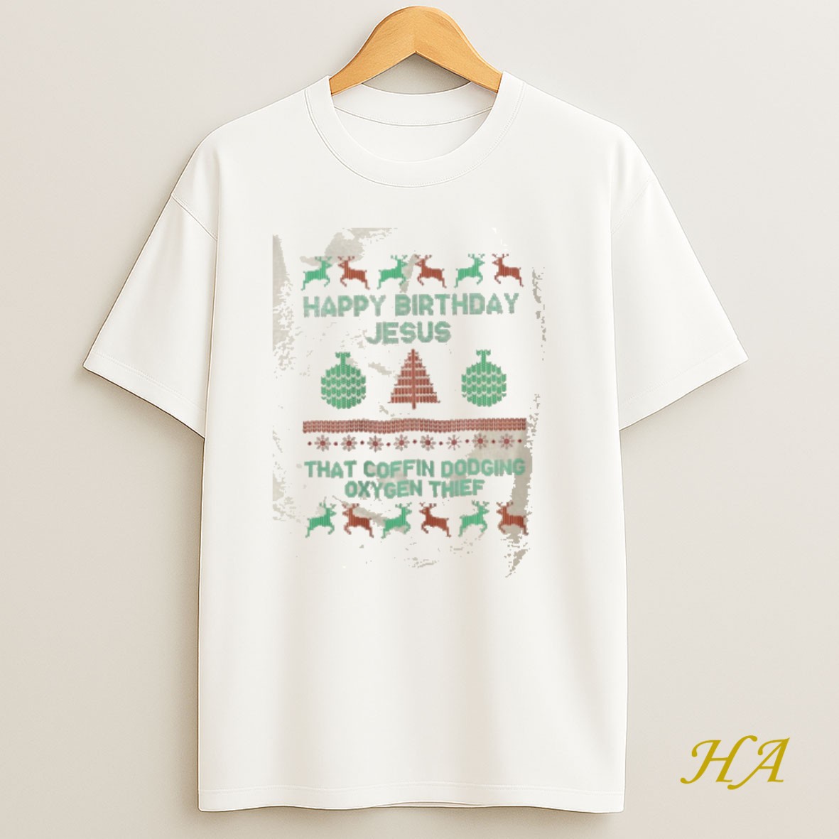 Official Jawn5d0a Happy Birthday Jesus That Coffin Dodging Oxygen Thief Shirt