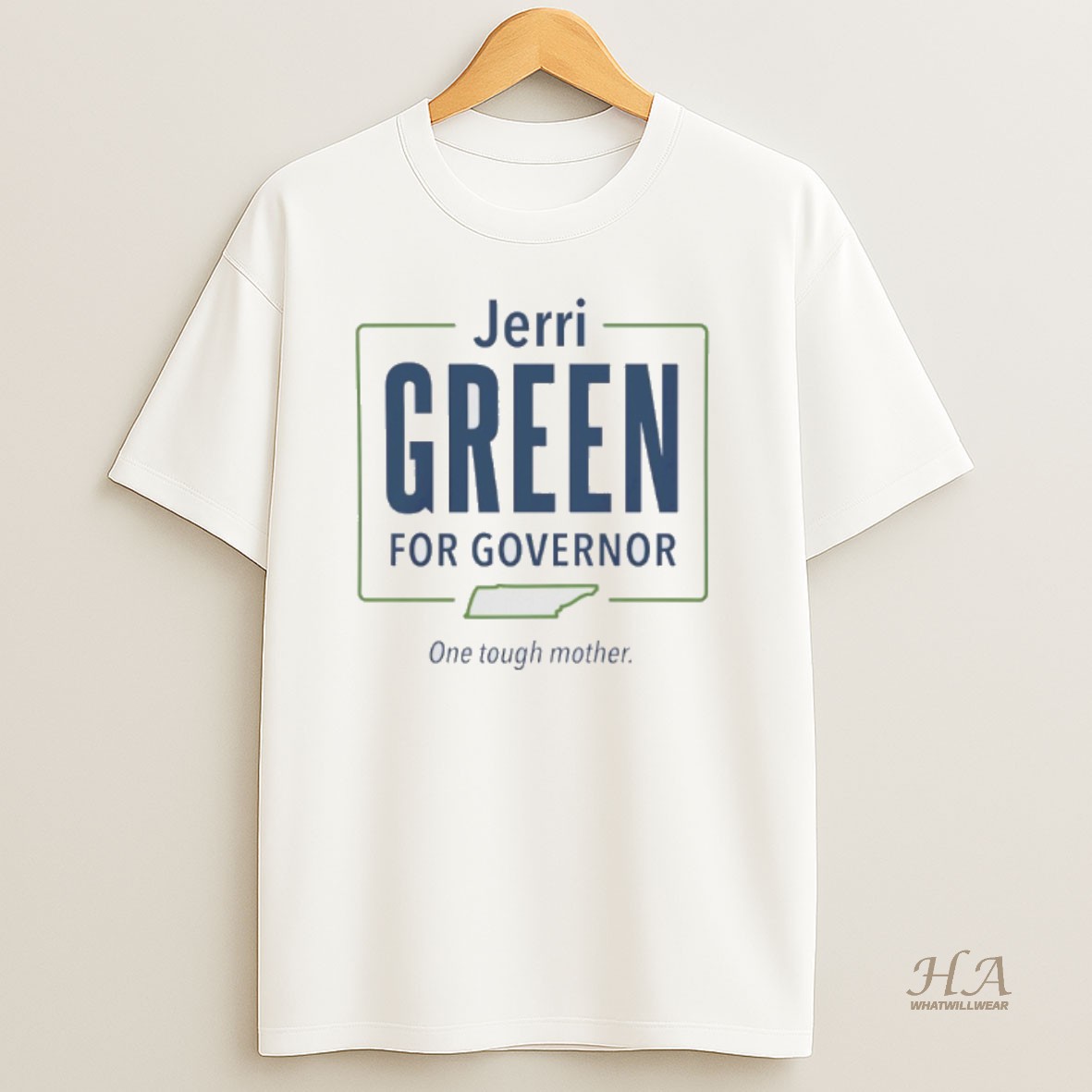 Official Jerri Green For Governor One Tough Mother 2025 Shirt