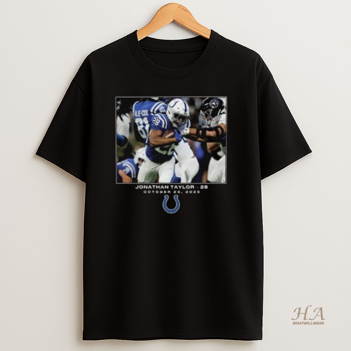 Official Jonathan Taylor Indianapolis Colts Nfl Flash Features Week 8 Long Sleve T Shirt