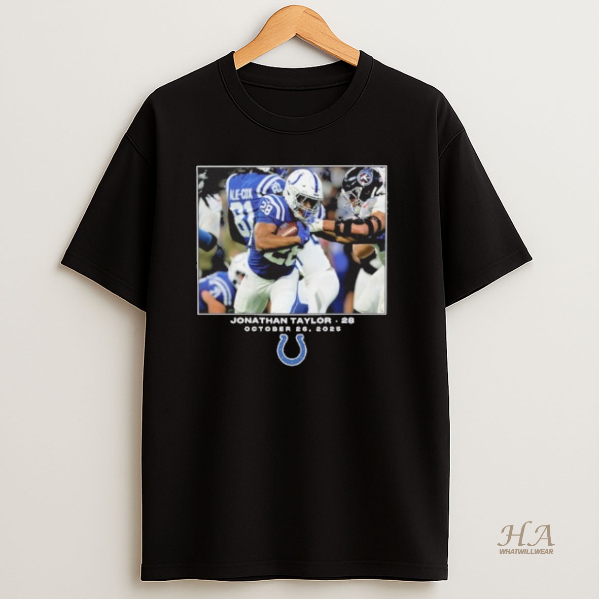 Official Jonathan Taylor Indianapolis Colts Nfl Flash Features Week 8 T Shirt