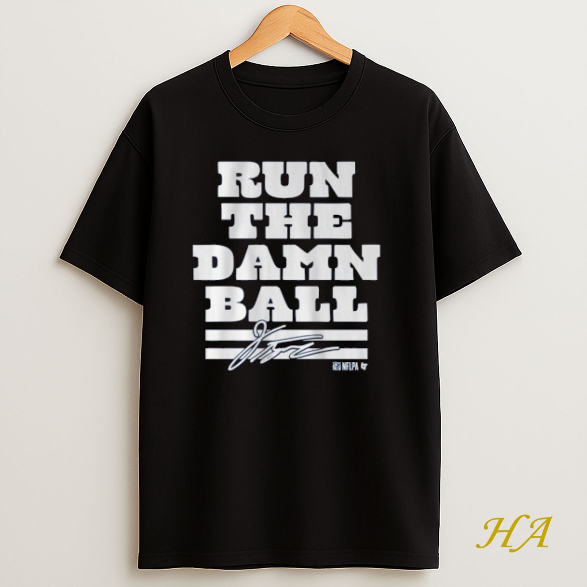 Official Jonathan Taylor Run The Damn Ball Indianapolis Colts Nfl Signature T Shirt