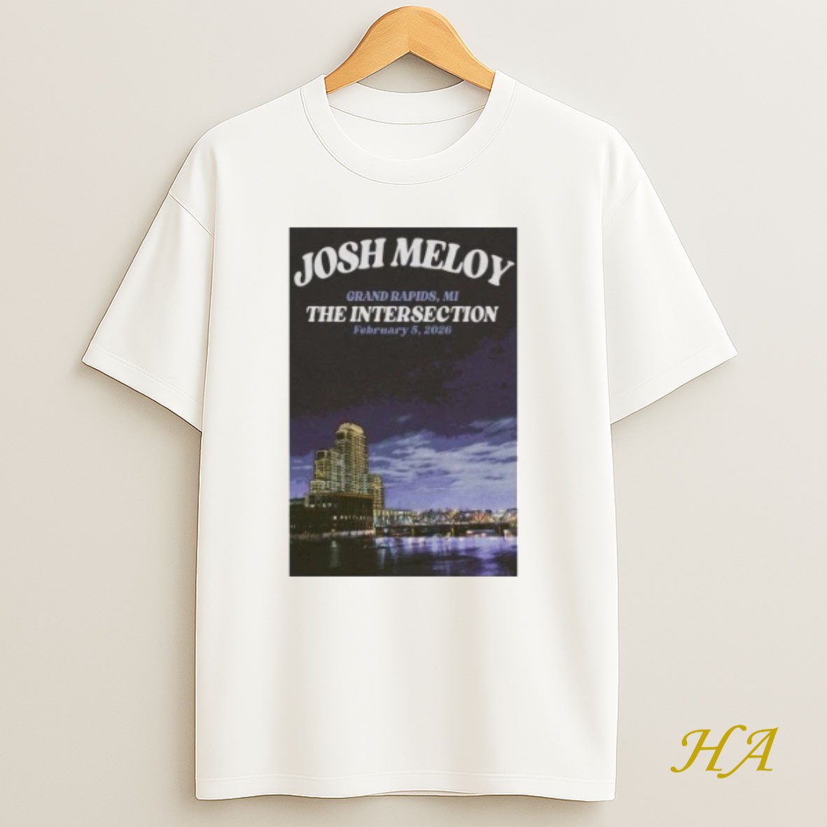 Official Josh Meloy Grand Rapids Michigan T Shirt