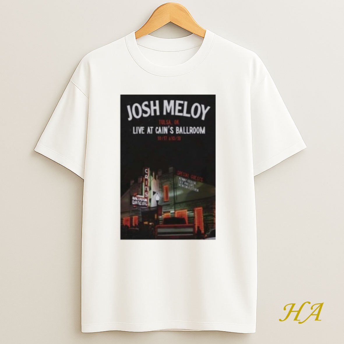 Official Josh Meloy Tulsa Oklahoma Oct 17 18 2025 T Shirt