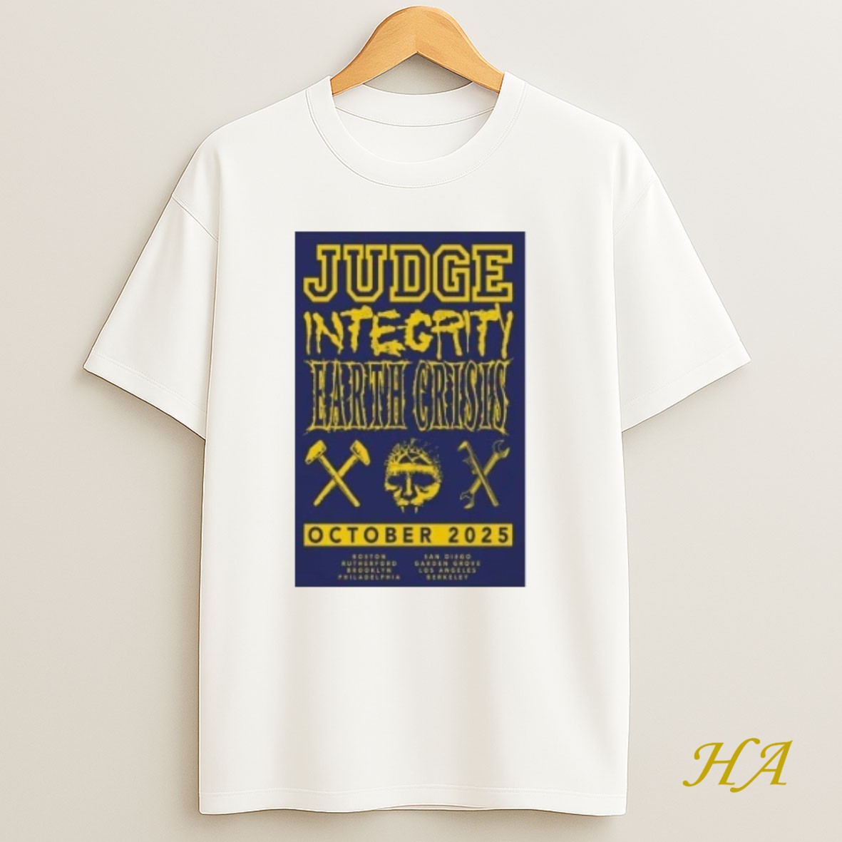 Official Judge Band 2025 Tour Oct T Shirt