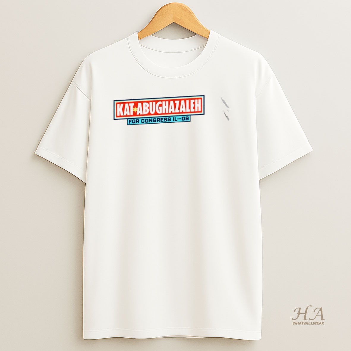Official Kat Abughazaleh For Illinois Il09 Shirt