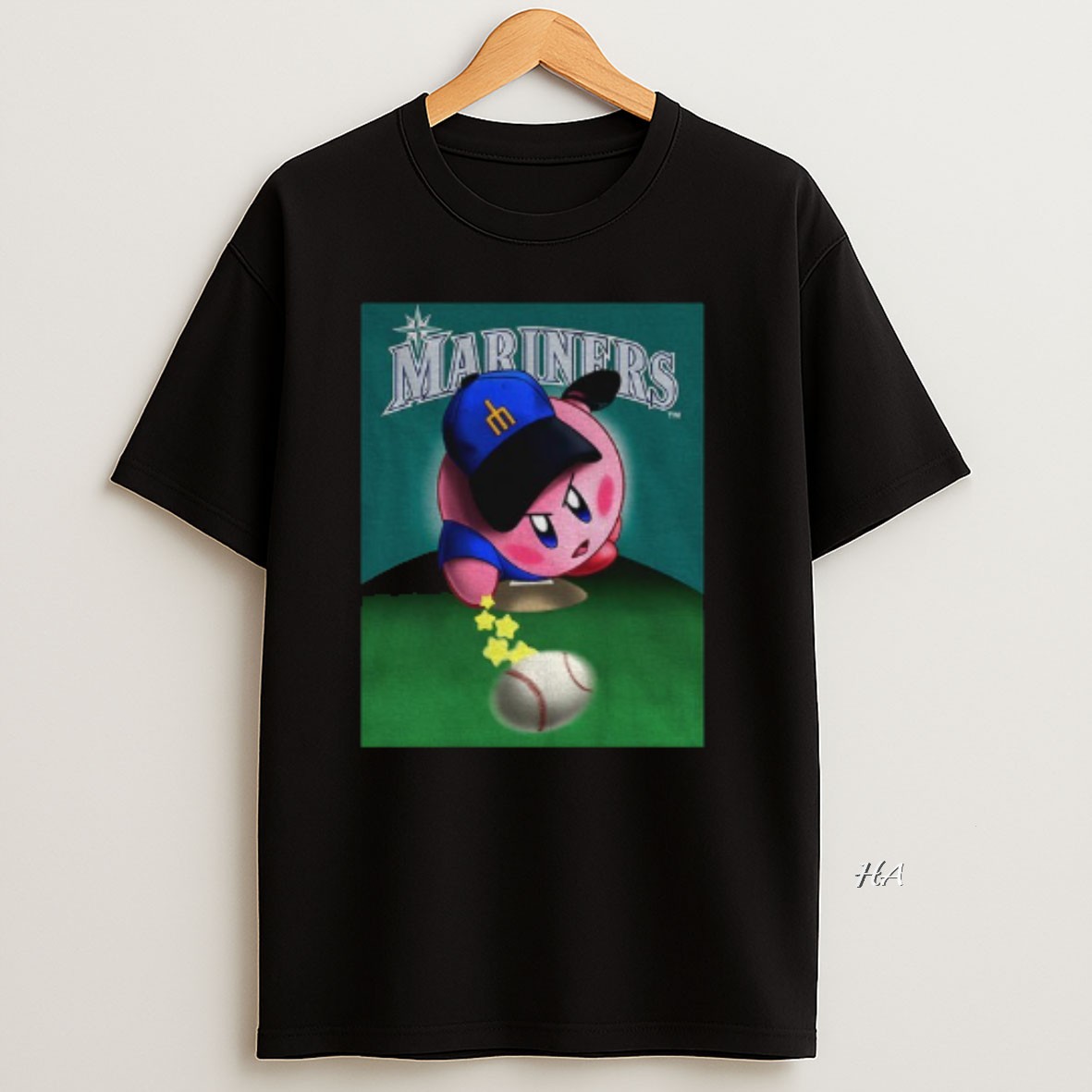 Official Kirby Cartoon George Kirby Seattle Mariners Seattle Mariners T Shirt