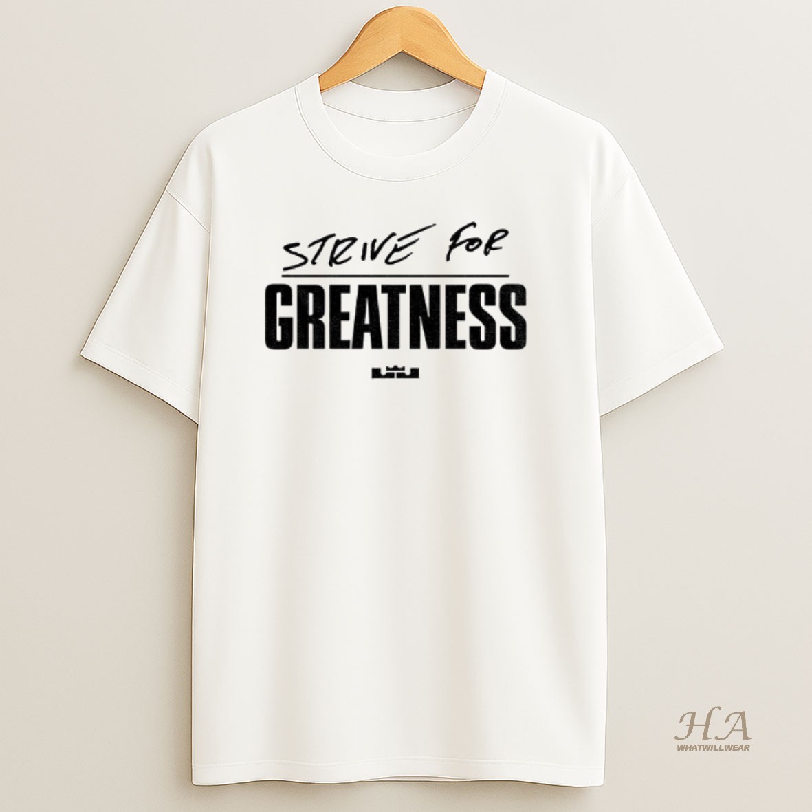 Official Lebron James Strive For Greatness Shirt