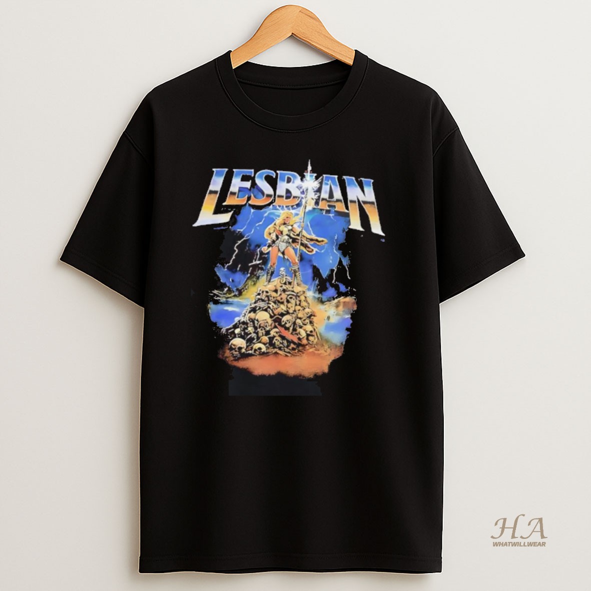 Official Lesbian Warrior Princess Dark Fantasy Lgbt Shirt