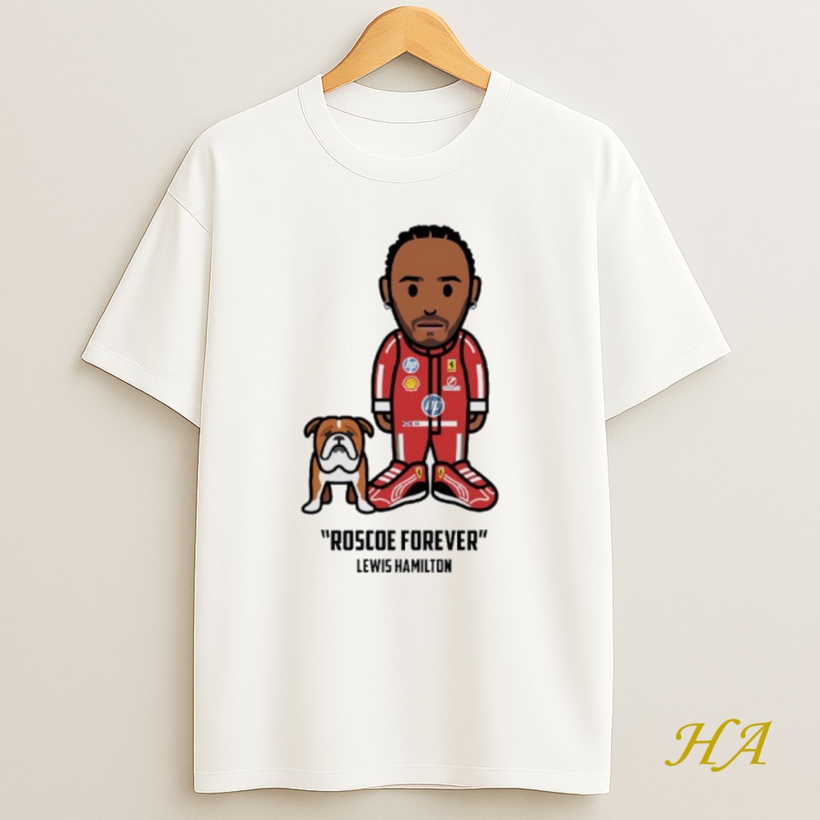 Official Lewis Hamilton Roscoe Forever Shirt