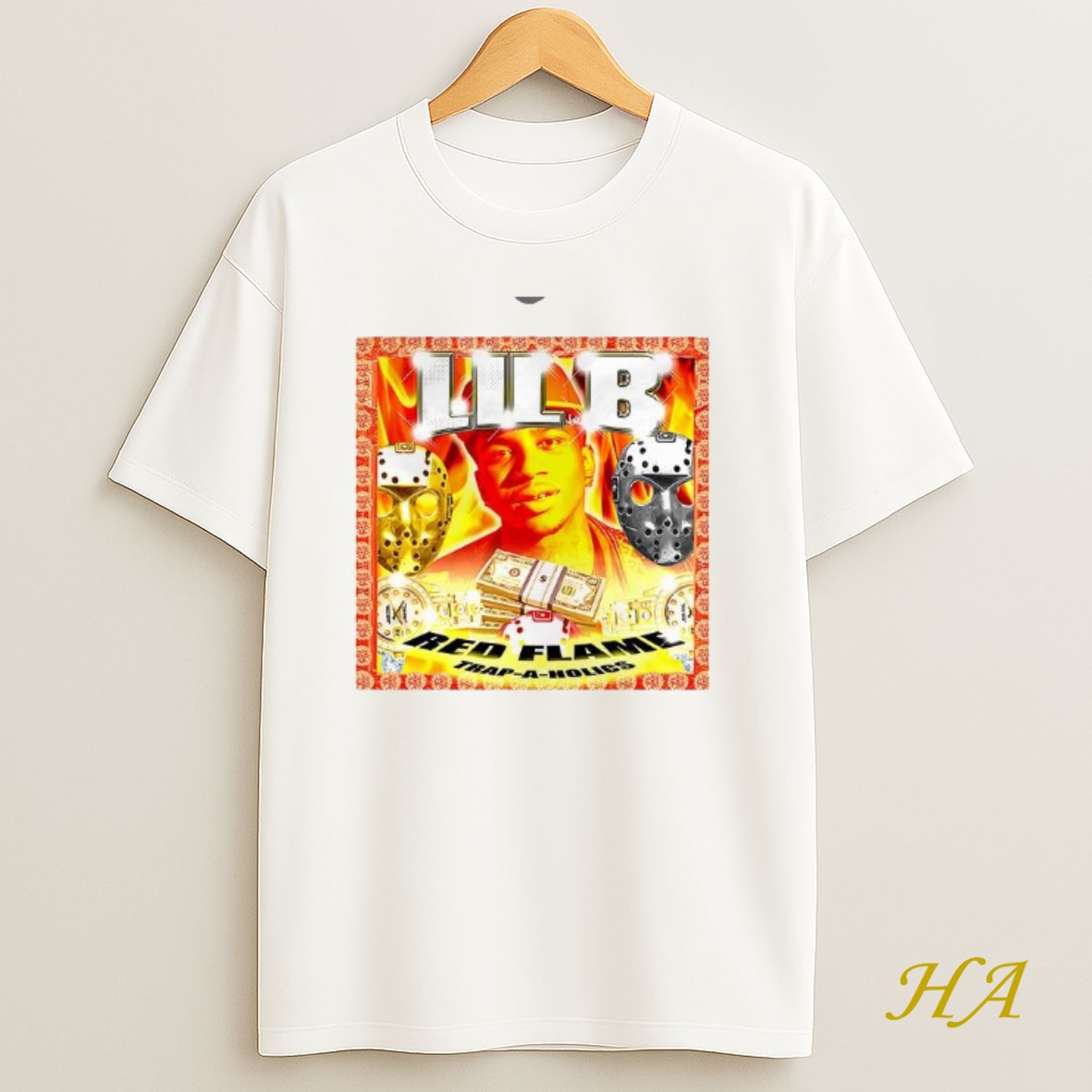 Official Lil B Red Flame Trap A Holics Two Sided Mugs And Shirt
