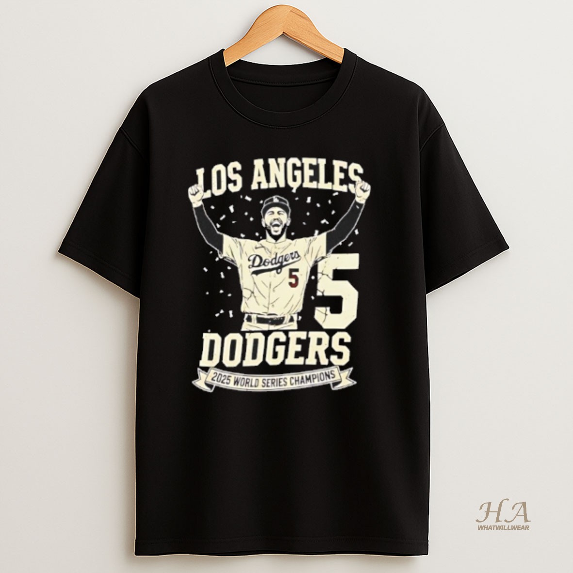 Official Los Angeles Dodgers Freddie Freeman 2025 World Series Champions Shirt
