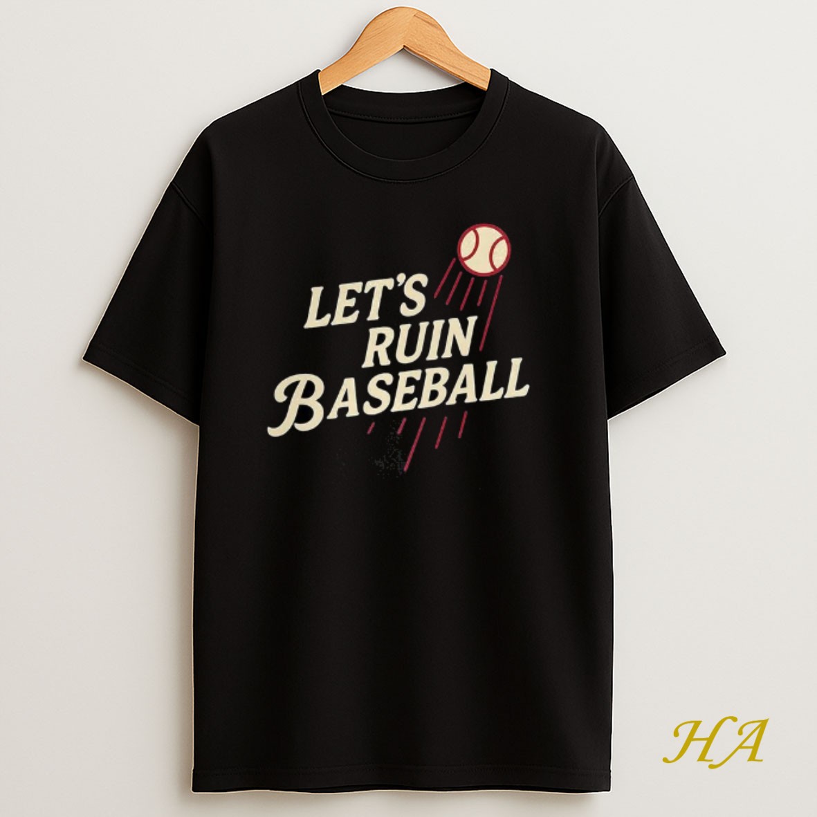 Official Los Angeles Dodgers Mlb Lets Ruin Baseball T Shirt
