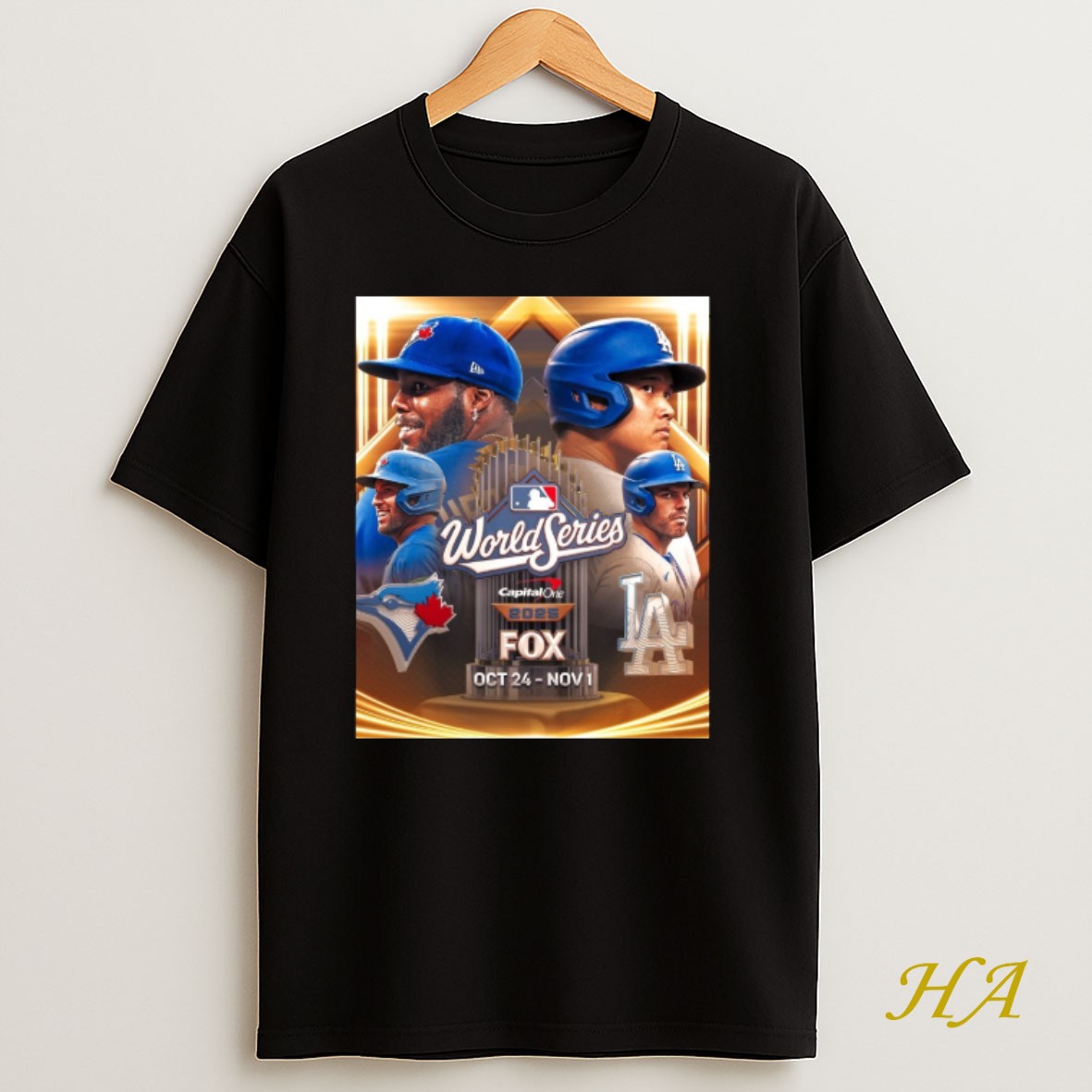 Official Los Angeles Dodgers Vs Toronto Blue Jays Mlb The 2025 World Series Is Set October 24 November 1 T Shirt