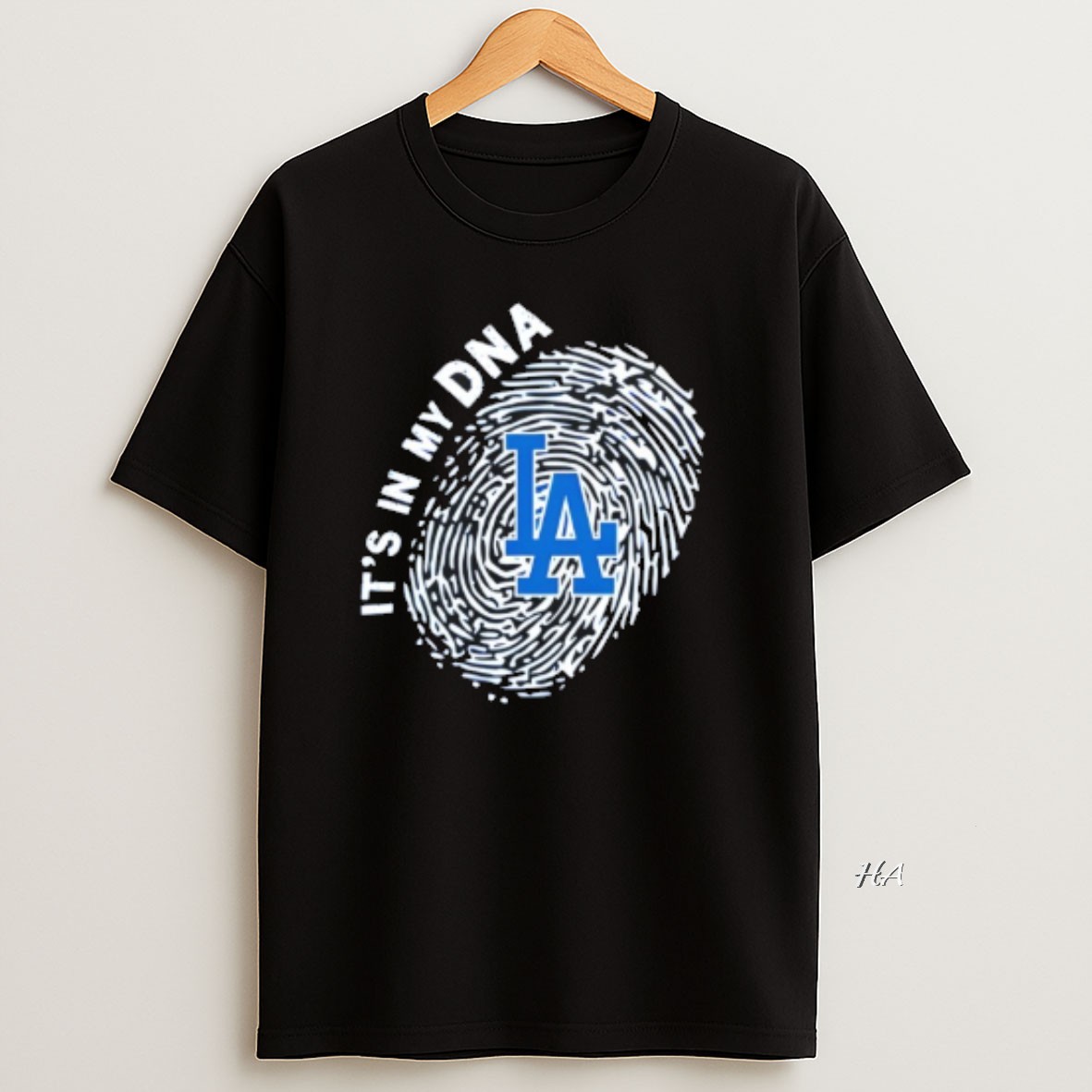 Official Los Angeles Dodgers In My Dna 2025 Mlb T Shirt