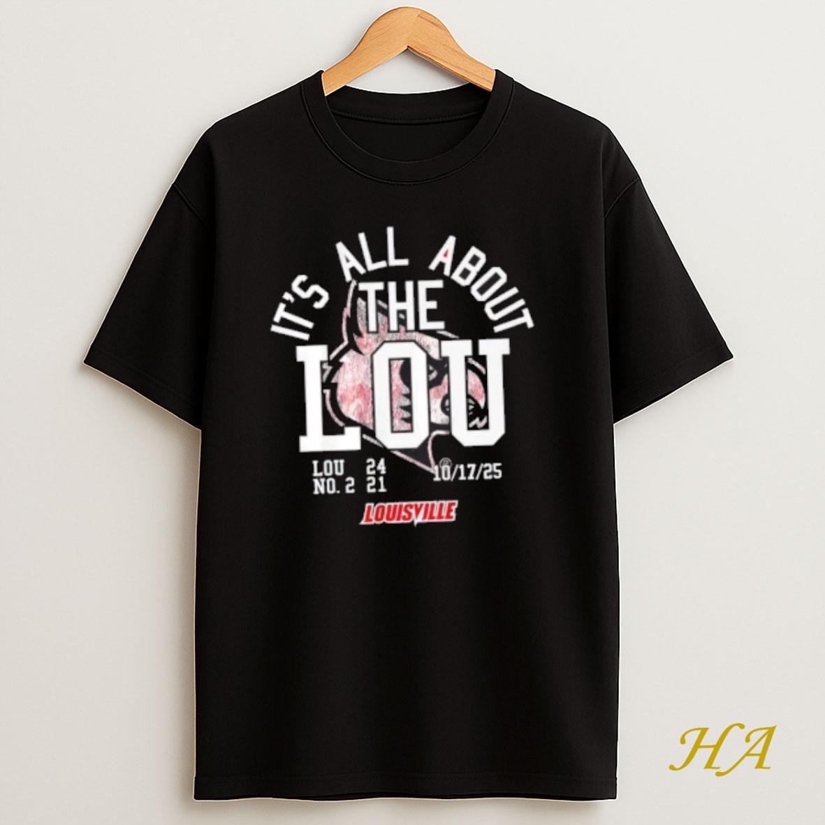Official Louisville Cardinals Football Its All About The Lou T Shirt