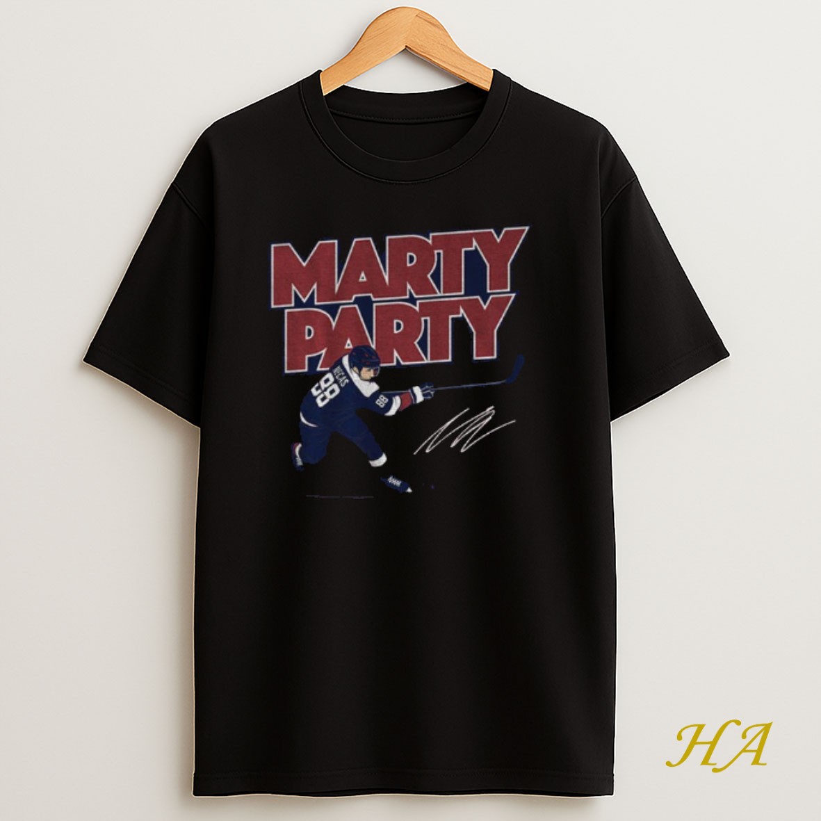 Official Marty Party Martin Necas In Colorado Signature Shirt