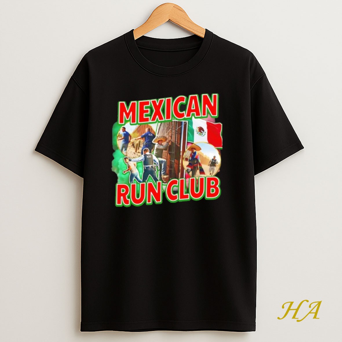 Official Mexican Run Club 90s Bootleg Shirt
