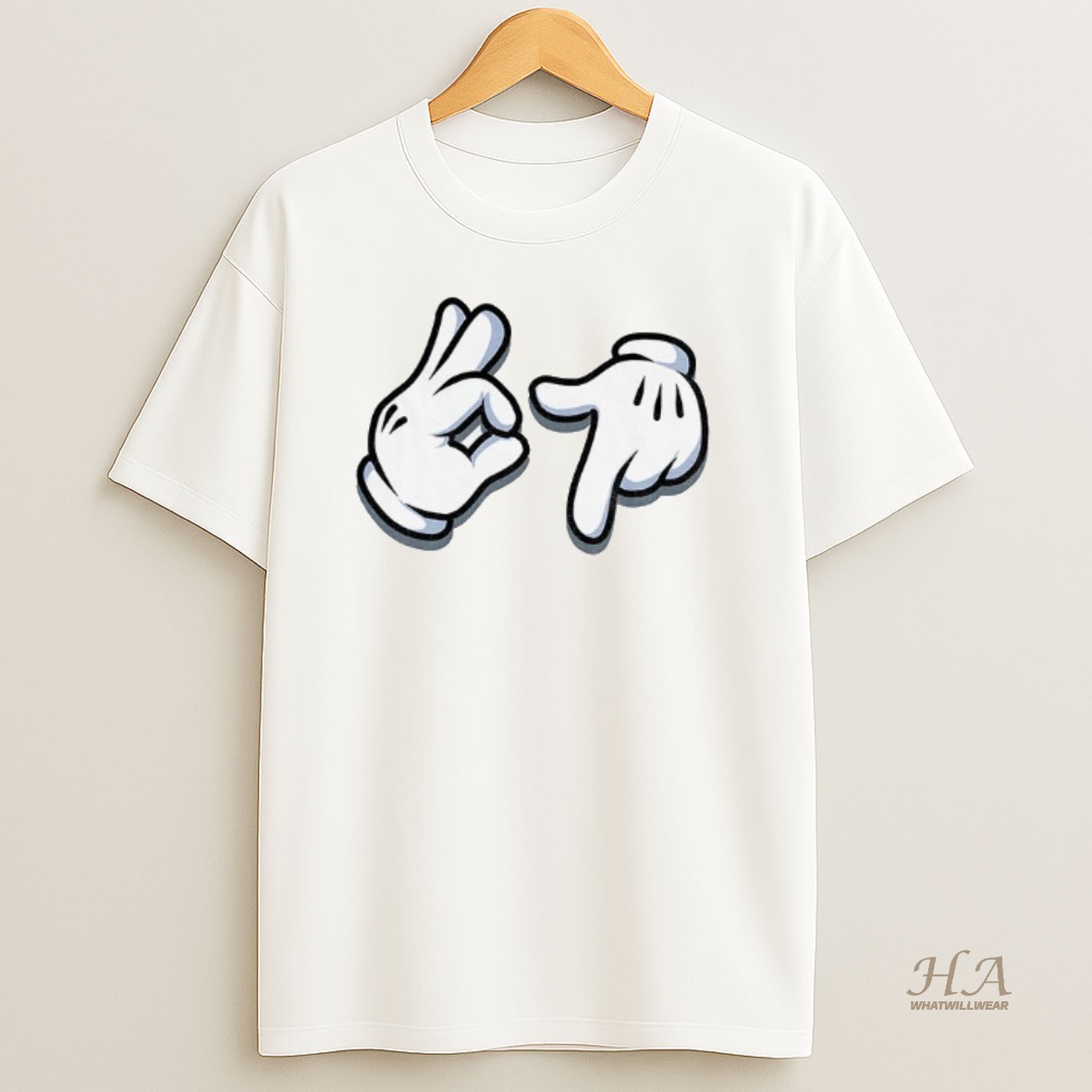 Official Mickey 67 Cartoon Hand Gestures Shirt