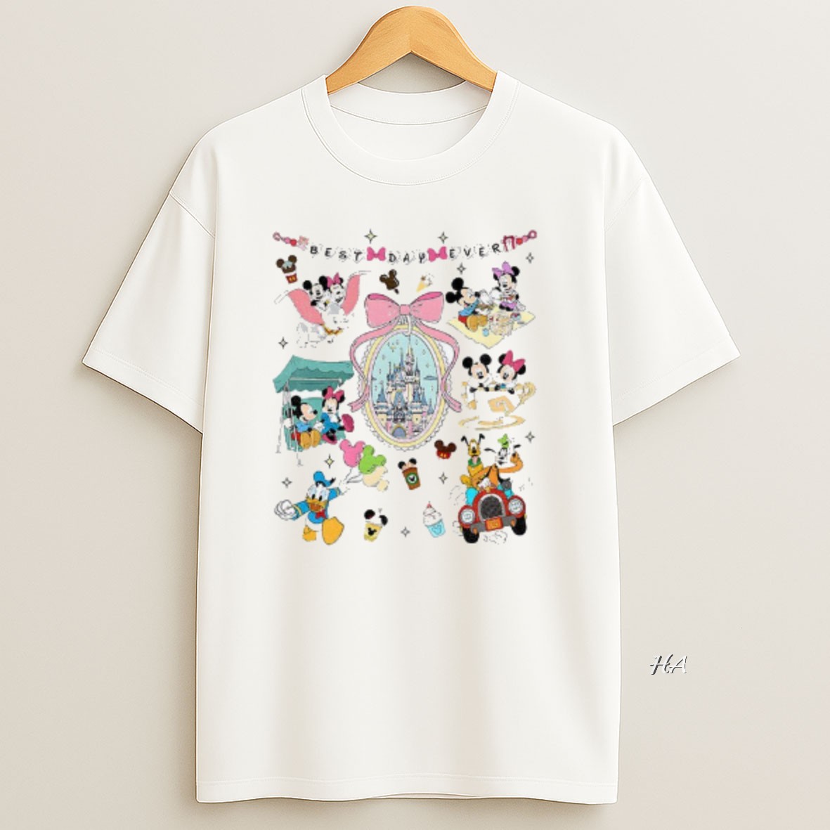 Official Mickey Mouse Coquette Bow Cartoon Best Day Ever T Shirt