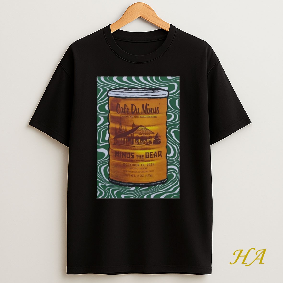 Official Minus The Bear October 19 2025 Civic Theatre In New Orleans La T Shirt