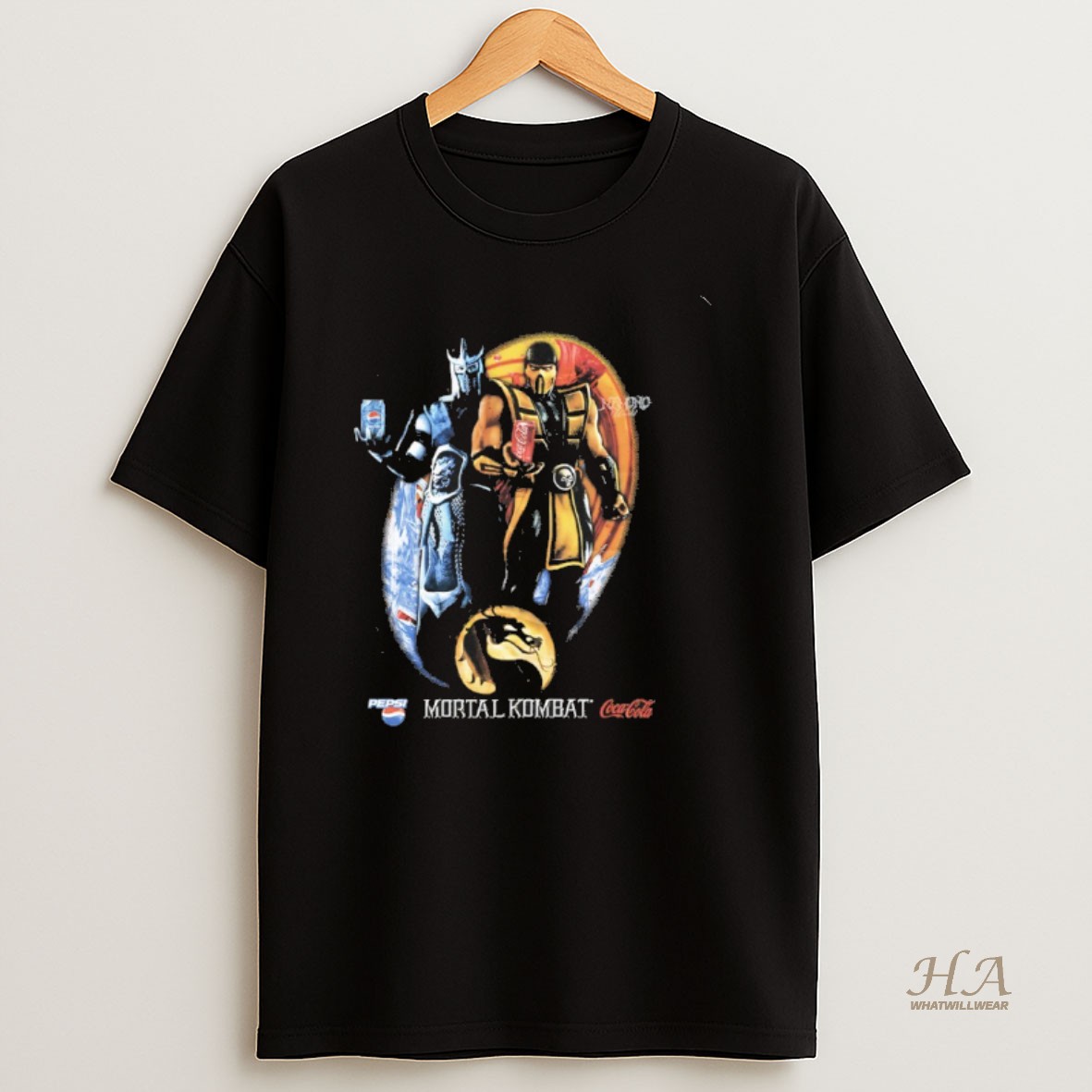 Official Mortal Kombat X Coca Cola Pepsi Shirt