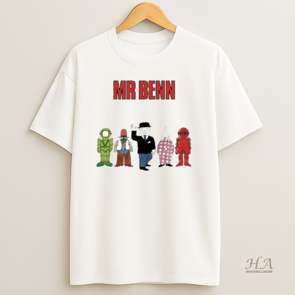 Official Mr Benn 1971 Character T Shirt