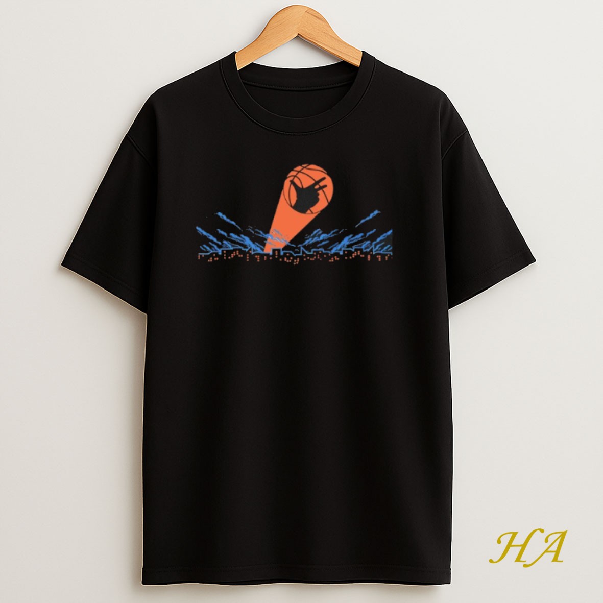 Official Ny Superhero New York Knicks City Skyline Shirt