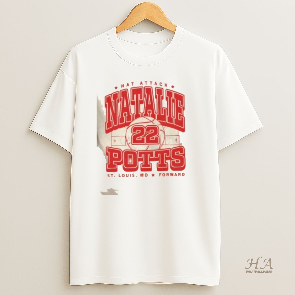 Official Nat Attack Natalie Potts St T Shirt
