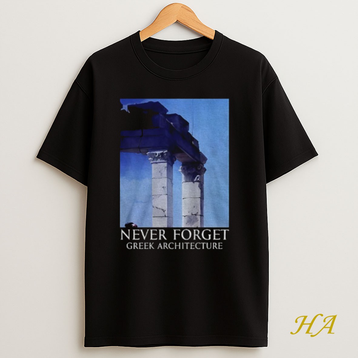 Official Never Forget Greek Architecture Parthenon Shirt