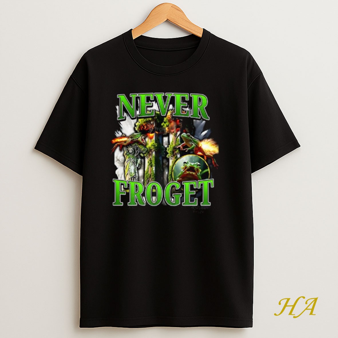 Official Never Froget Frog Meme T Shirt