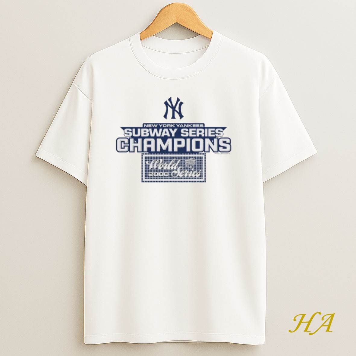 Official New York Yankees Subway Series Champions 2000 World Series Shirt